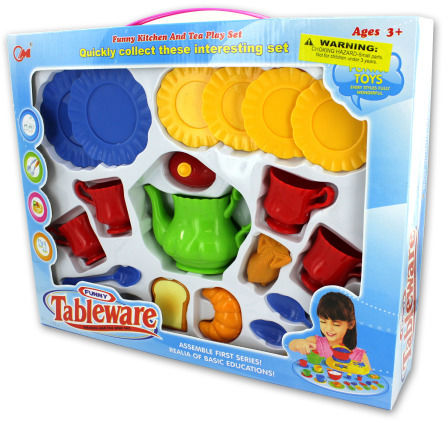 Tea and Crumpets Play Set Case Pack 3