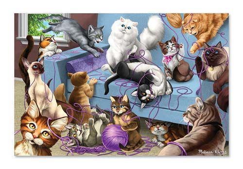 0200 pc Feline Fun Jigsaw