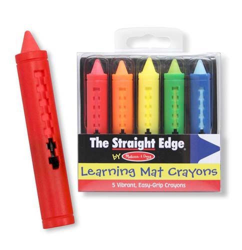 Learning Mat Crayons (5 colors)