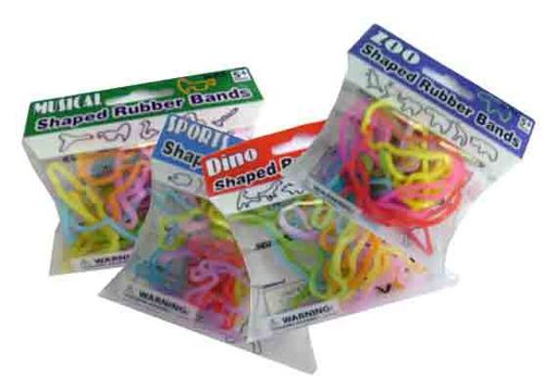 24 Pack Assorted Rubber Bands Case Pack 24
