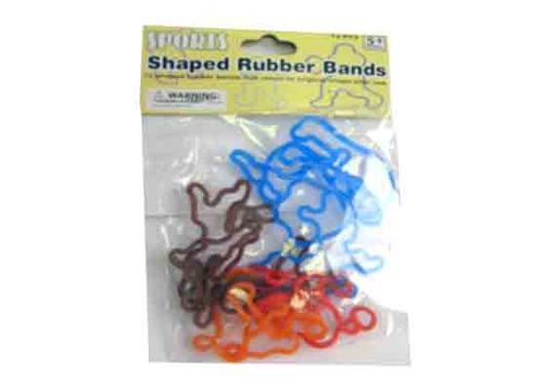 12 Pack Sports Rubber Bands Case Pack 24