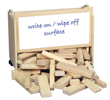 School Supply Block Cart