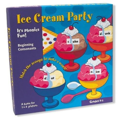 Ice Cream Party Phonics Game