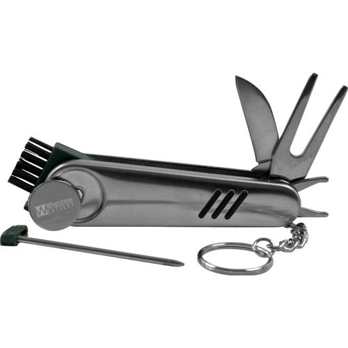 All-in-One Stainless Steel Golfer's Tool