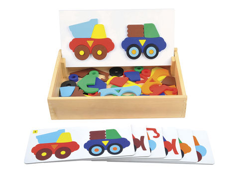 Construction Truck Sort and Match
