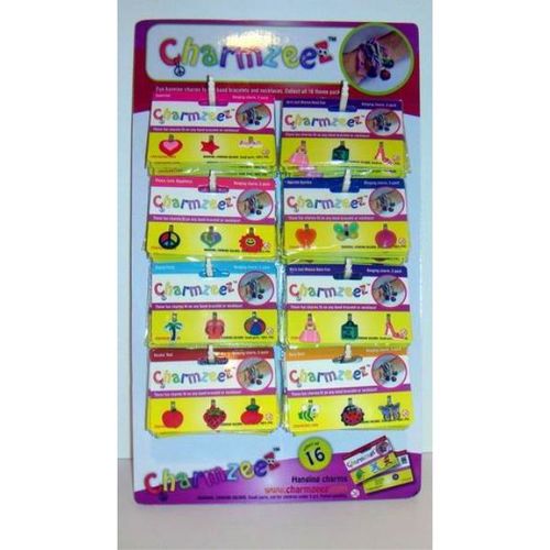 Charmzeez 3-Pack Girls Themed Clasp Charms Case Pack 128