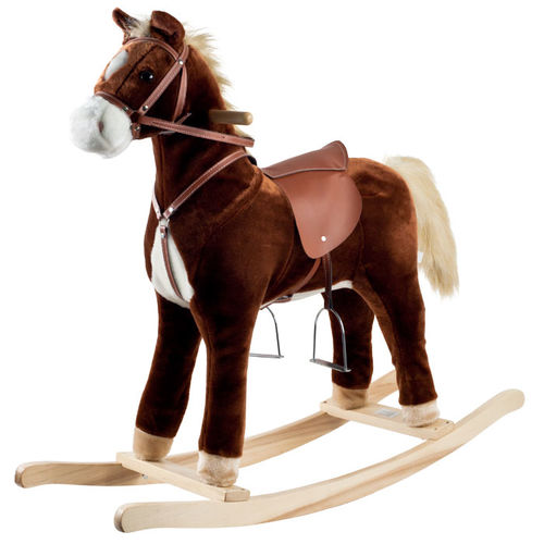 Happy Trails? Plush Rocking Horse