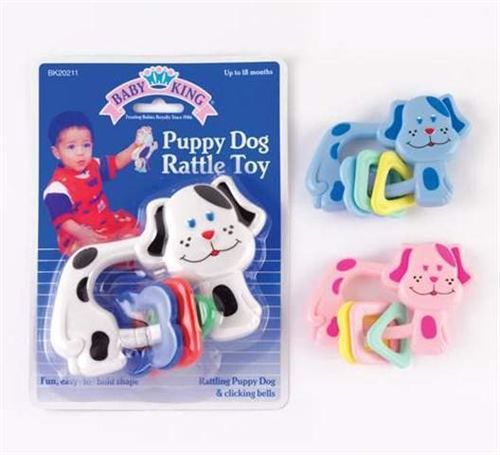 Puppy Dog Rattle Toy Case Pack 36