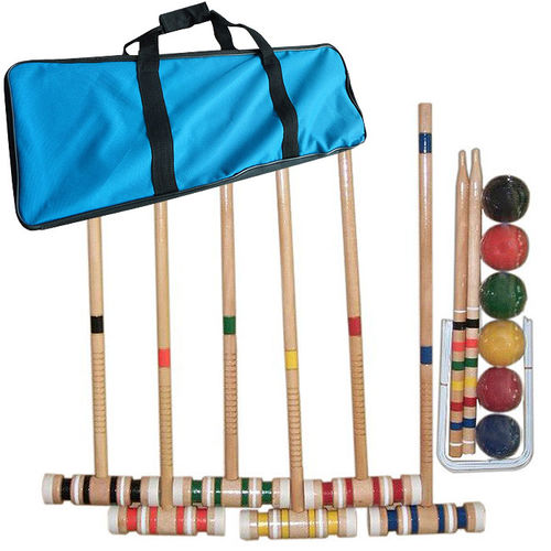 Complete Croquet Set with Carrying Case by Trademark Games&#8482;
