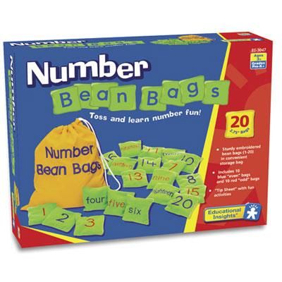 EdIn Play Number Bean Bags