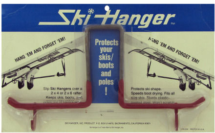 2-Pack Ski Hangers Case Pack 20