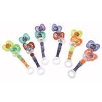 Nuby Brite Pacifier 6 Months and Up Case Pack 72