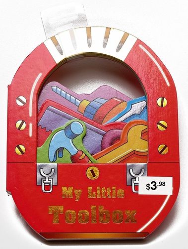 My Little Tool Box Children's Cut Out Book