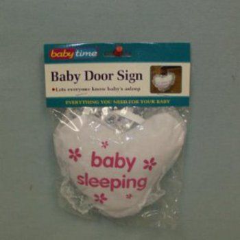 Baby Door Sign Heart Shade Case Pack 72