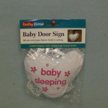 Baby Door Sign Heart Shade Case Pack 72
