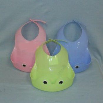 Plastic Baby Bib Assorted Case Pack 48