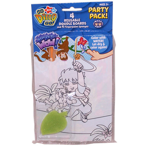 Go Diego Go! 4 Count Reusable Doodle Boards Case Pack 12