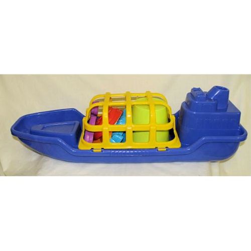 7 Piece Cargo Boat of Toys