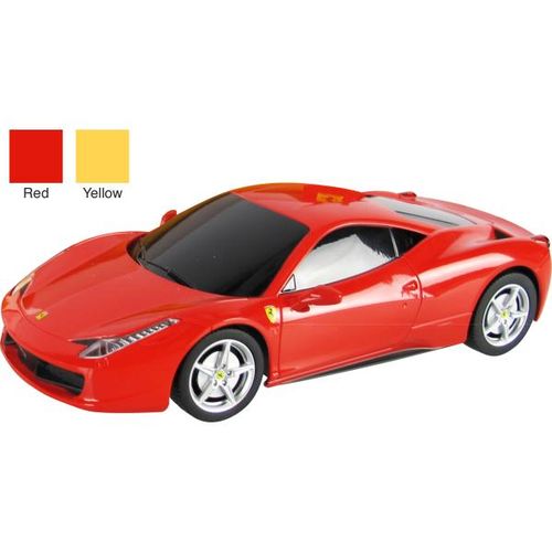 Premium Remote Control Ferrari Yellow Case Pack 12