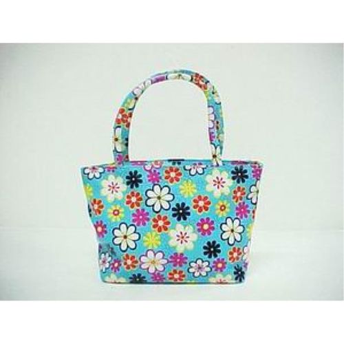 Daisy Print Purse with Zipper Case Pack 72