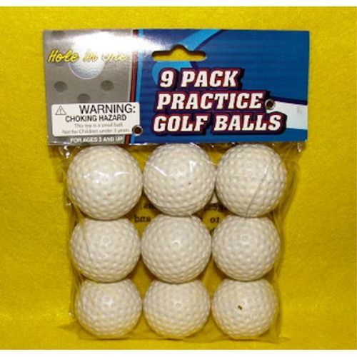 Practice Golf Balls Case Pack 3