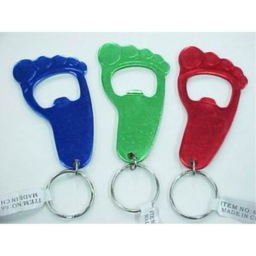 2.75"" Metal Footprint Key Chain Case Pack 72