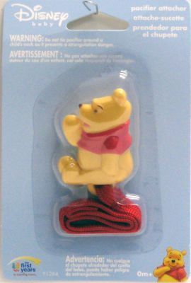 Pacifier Baby Pooh Attacher Case Pack 48