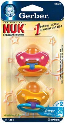 Pacifier Nuk Fashion Sz 2 2Pk Case Pack 36