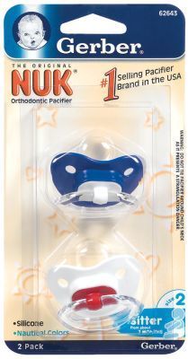 Pacifier Nuk Silicone 2Pk Case Pack 24