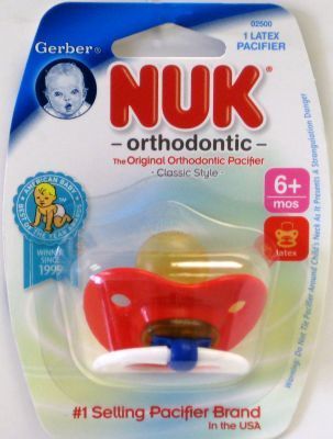Pacifier Nuk Ortho Size 2 Pacifier Case Pack 57