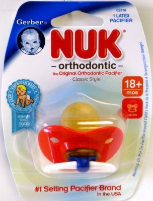 Pacifier Nuk Toddler Size 3 Case Pack 57