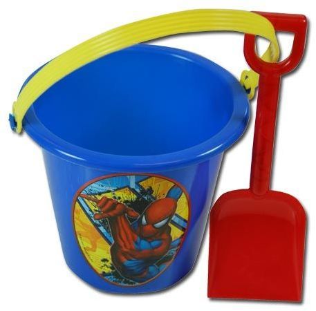 Spiderman Beach Sand Bucket And Shovel Case Pack 36