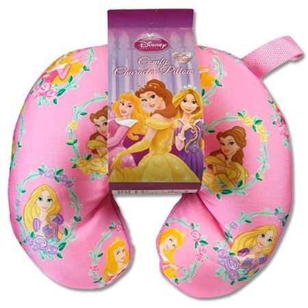 Disney Princess Printed Neck Pillow 13 x 12 Inch Case Pack 6