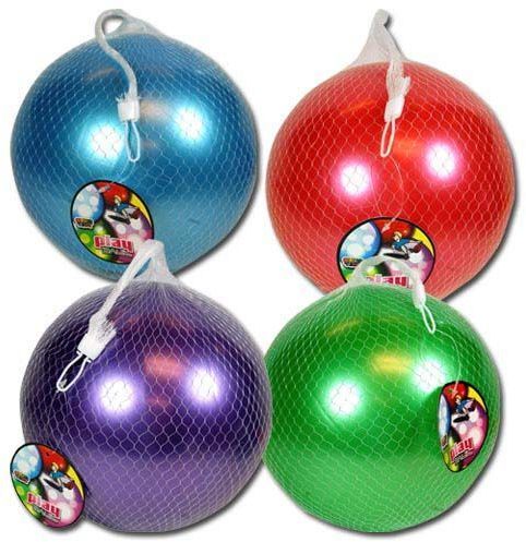 9 Inch Pvc Color Ball Colors Green Red Purple Blue Case Pack 180