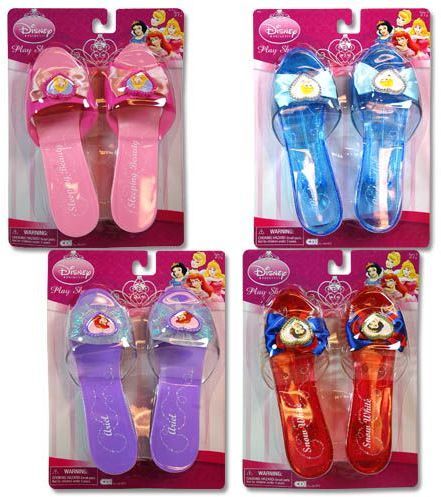 Disney Princess Shoes Slippers Assorted Colors Case Pack 24