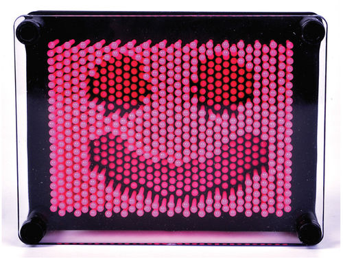 3.75""X5"" Pink Pin Art