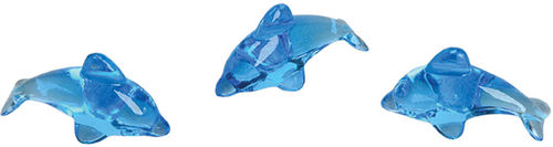 1.75"" Acrylic Dolphins Case Pack 12