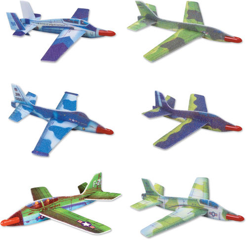 8"" Jet Fighter Glider Case Pack 48