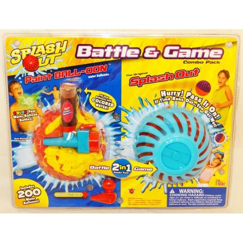Splash Out Battle & Game Combo Pack Case Pack 4