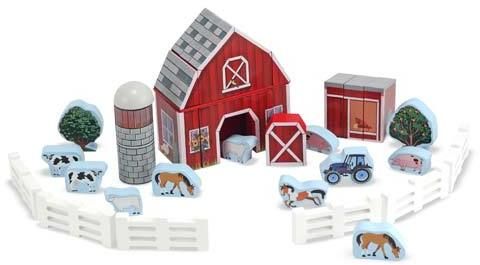 Farm Blocks Play Set