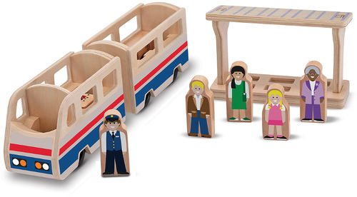 Whittle World - Train Platform Play Set