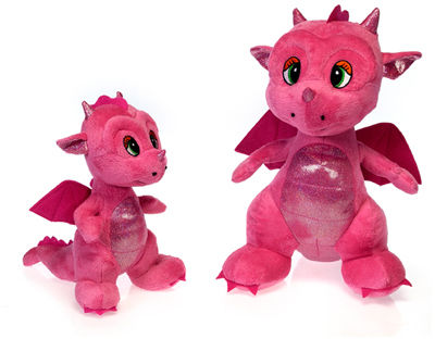 11"" Pink Dragon Case Pack 18