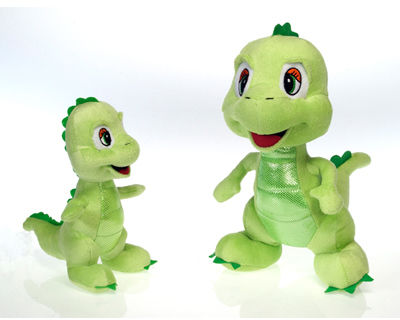 11"" Green Dinosaur Case Pack 18