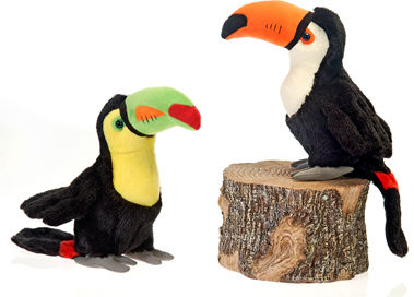 9"" 2 Asst. Color Toucans Case Pack 18