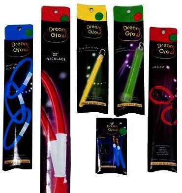 187 Piece Glow Sticks Shipper Case Pack 187