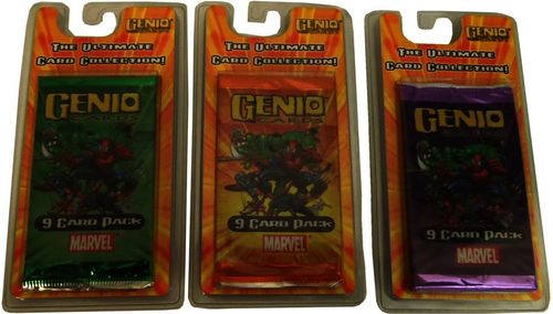 Genio Marvel Collector Cards - 9 Card Pack Case Pack 72