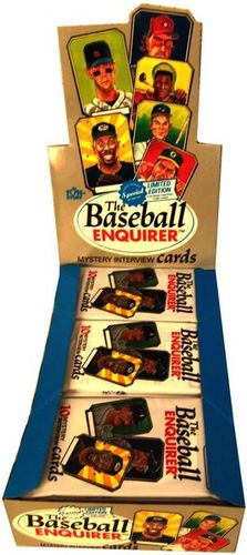 Baseball Enquirer Mystery Interview Cards Case Pack 36