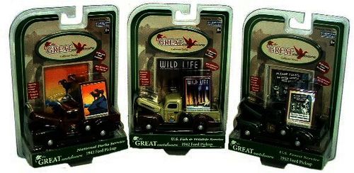 Great Outdoors Die Cast Truck Case Pack 6