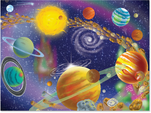 0300 pc The Infinite Cosmos Cardboard Jigsaw