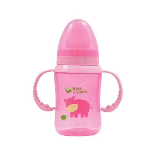 Green Sprouts Trainer Bottle - Pink - 8 oz
